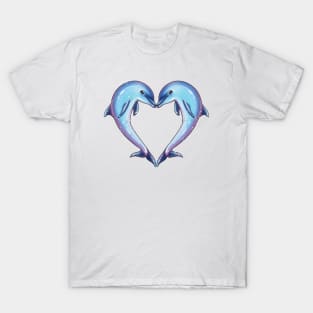 Dolphin Heart T-Shirt